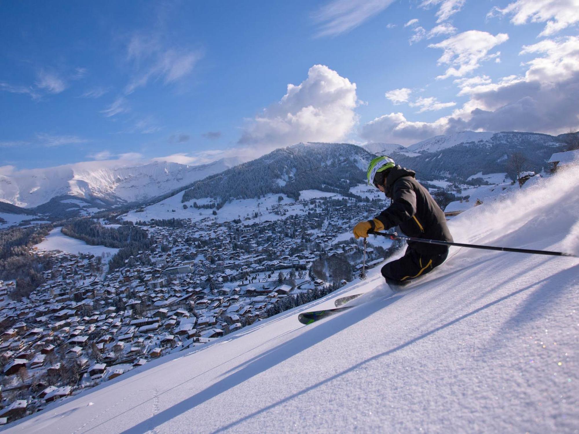 Appartement Cosy 2P A Megeve Jaillet - Proche Pistes, Wi-Fi, Parking, Animaux Acceptes - Fr-1-453-91 Buitenkant foto